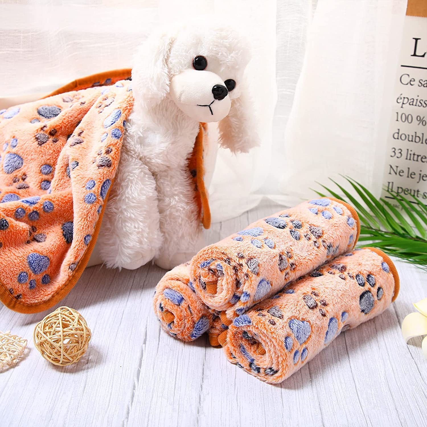 Dog Cat Coral Fleece Blanket