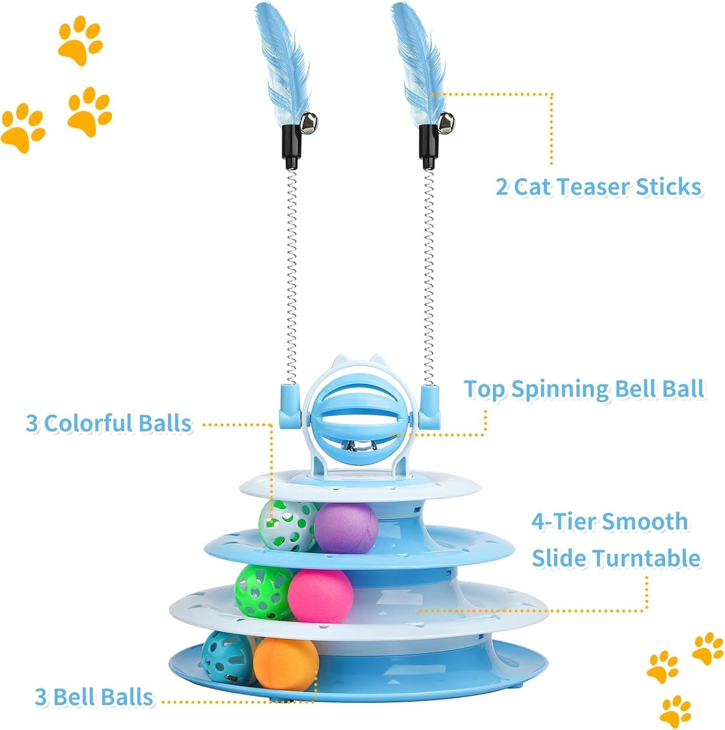 Premium Interactive Cat Toys for Indoor Cats and Kittens