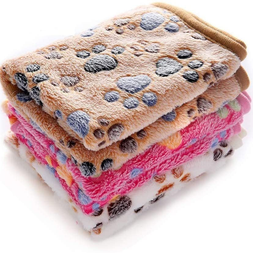 Dog Cat Coral Fleece Blanket