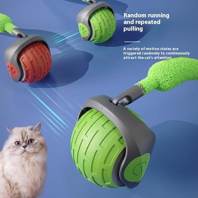 AutoChase USB Rechargeable Cat Ball - Franklin's Pet Boutique