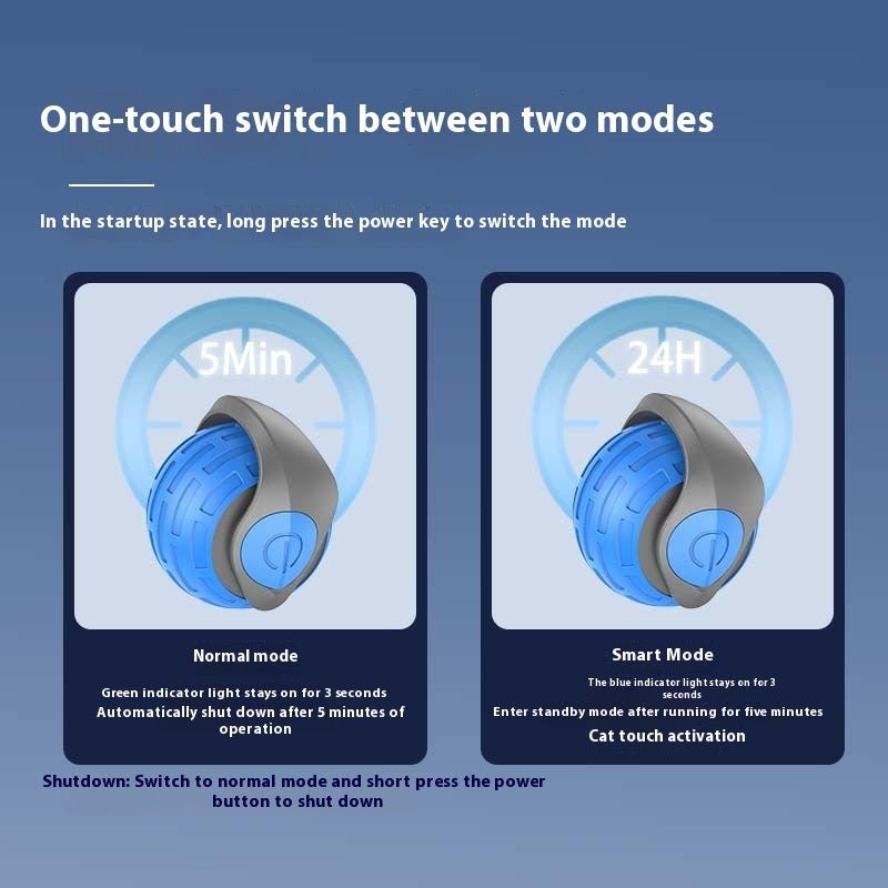 AutoChase USB Rechargeable Cat Ball - Franklin's Pet Boutique