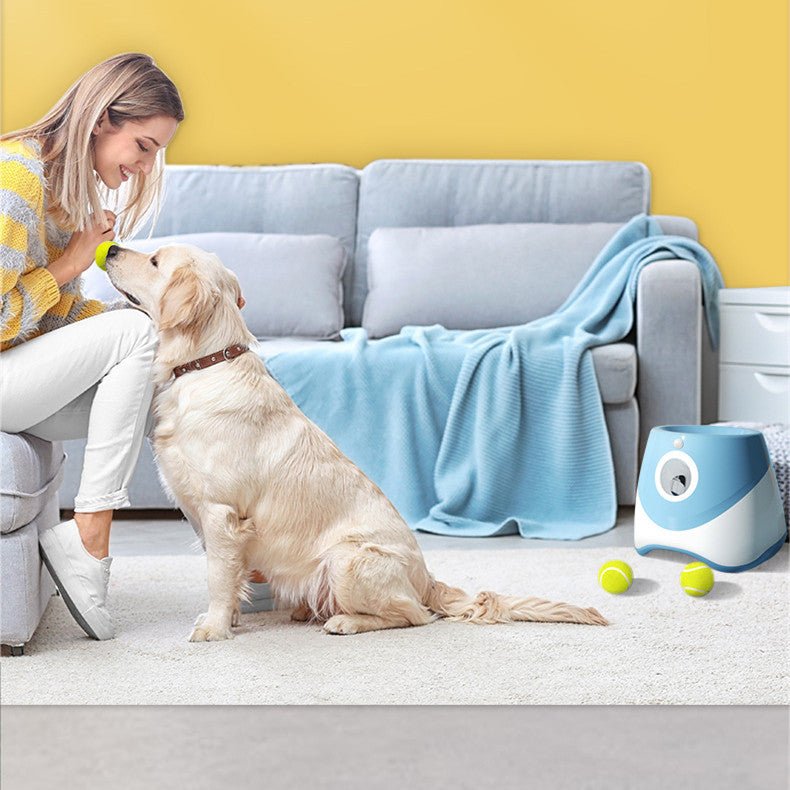 Automatic Ball Launcher Toy - Franklin's Pet Boutique