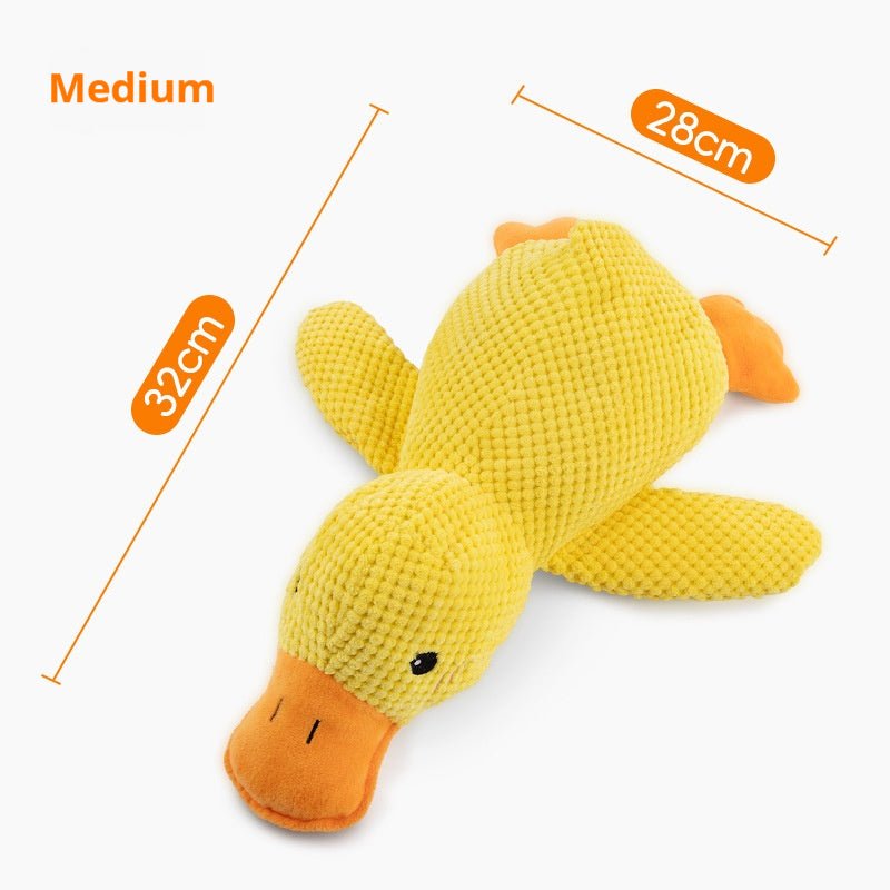CalmQuack Plush Duck Toy - Franklin's Pet Boutique