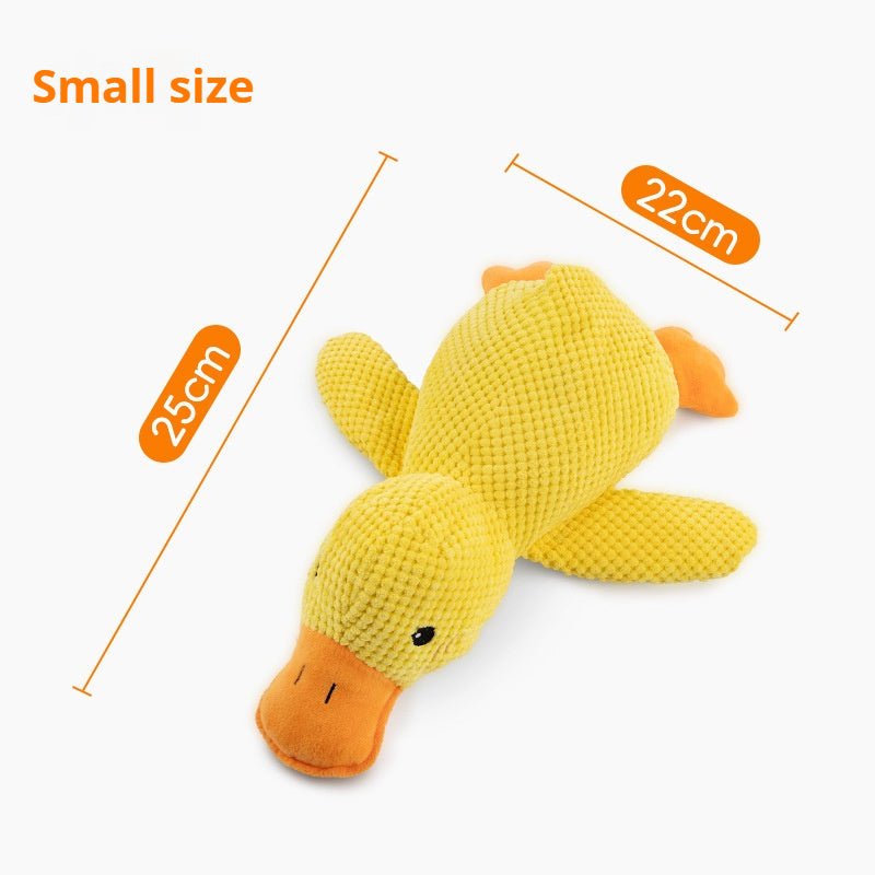 CalmQuack Plush Duck Toy - Franklin's Pet Boutique