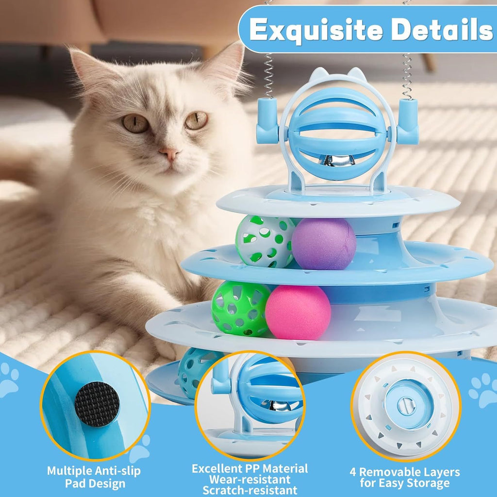 Premium Interactive Cat Toys for Indoor Cats and Kittens - Franklin's Pet Boutique