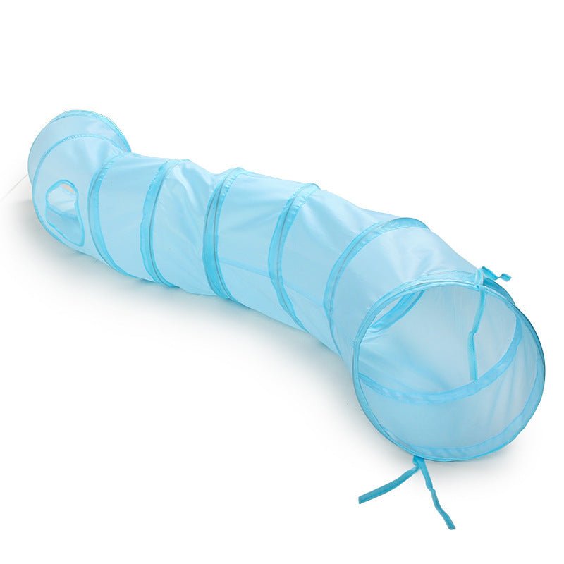 S - Shape Collapsible Cat Tunnel - Franklin's Pet Boutique