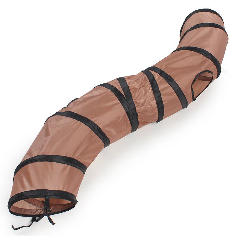 S - Shape Collapsible Cat Tunnel - Franklin's Pet Boutique
