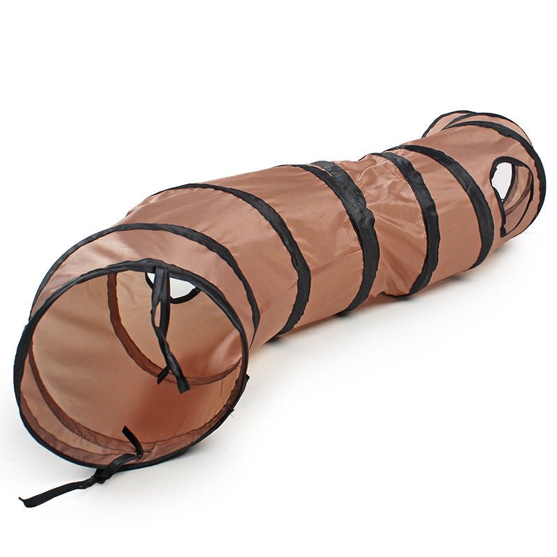 S - Shape Collapsible Cat Tunnel - Franklin's Pet Boutique