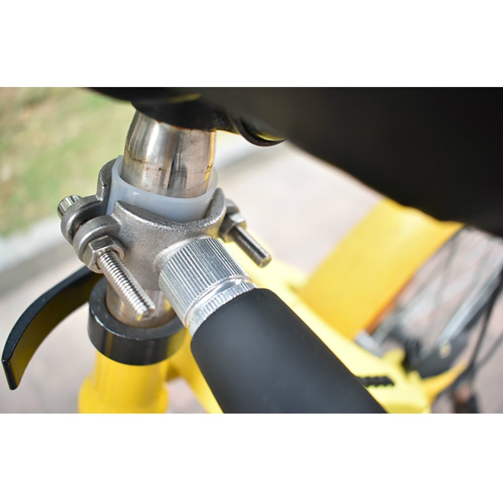 Stainless Steel Bike Leash for Pet Dogs - Franklin's Pet Boutique