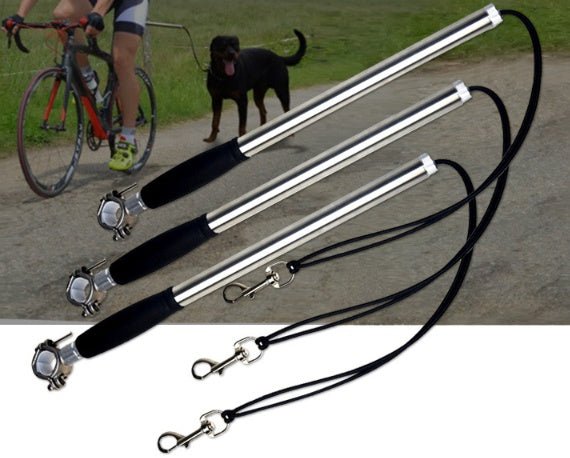 Stainless Steel Bike Leash for Pet Dogs - Franklin's Pet Boutique