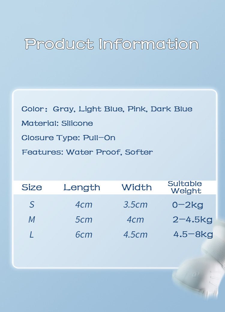 Waterproof Non - Slip Dog Rain Boots - Franklin's Pet Boutique