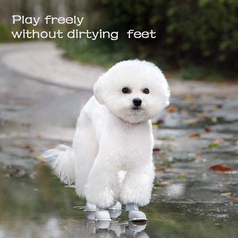 Waterproof Non - Slip Dog Rain Boots - Franklin's Pet Boutique